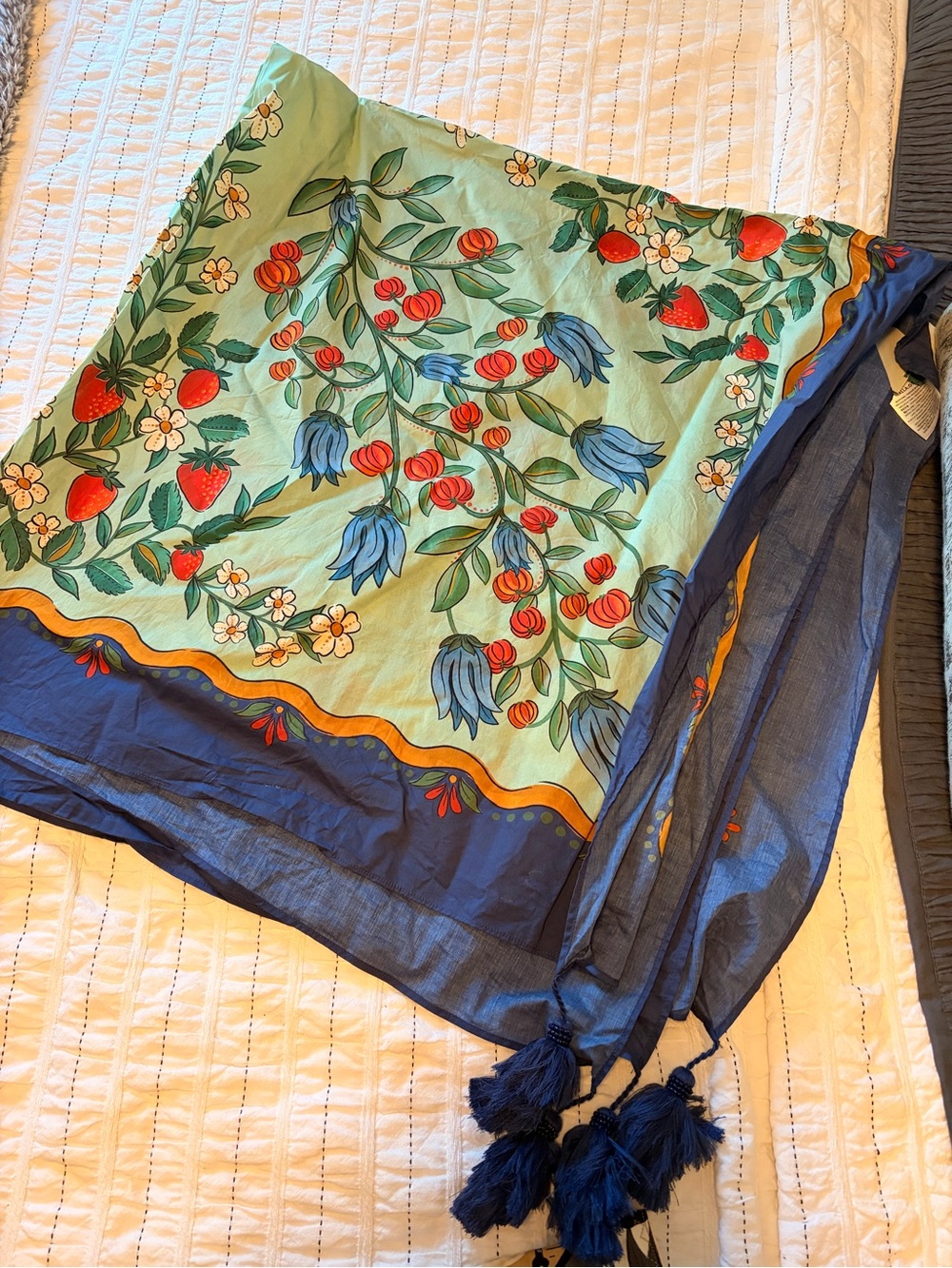 FARM Rio fruit beauty printed cotton sarong